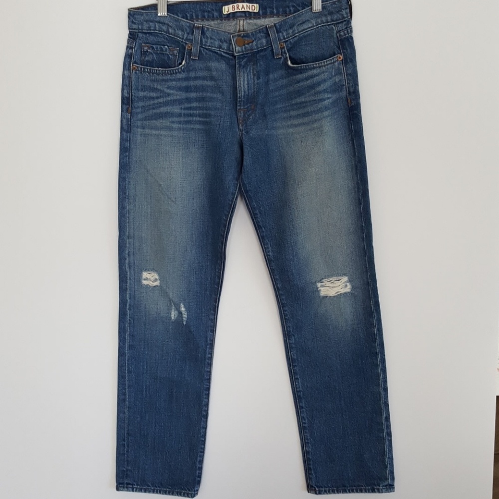 J Brand Lolita girlfriend distressed jeans sz 26
